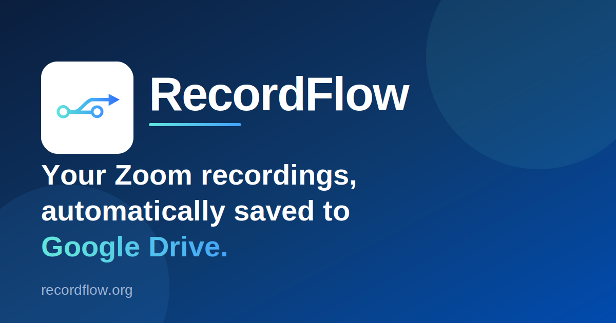 RecordFlow screenshot 1
